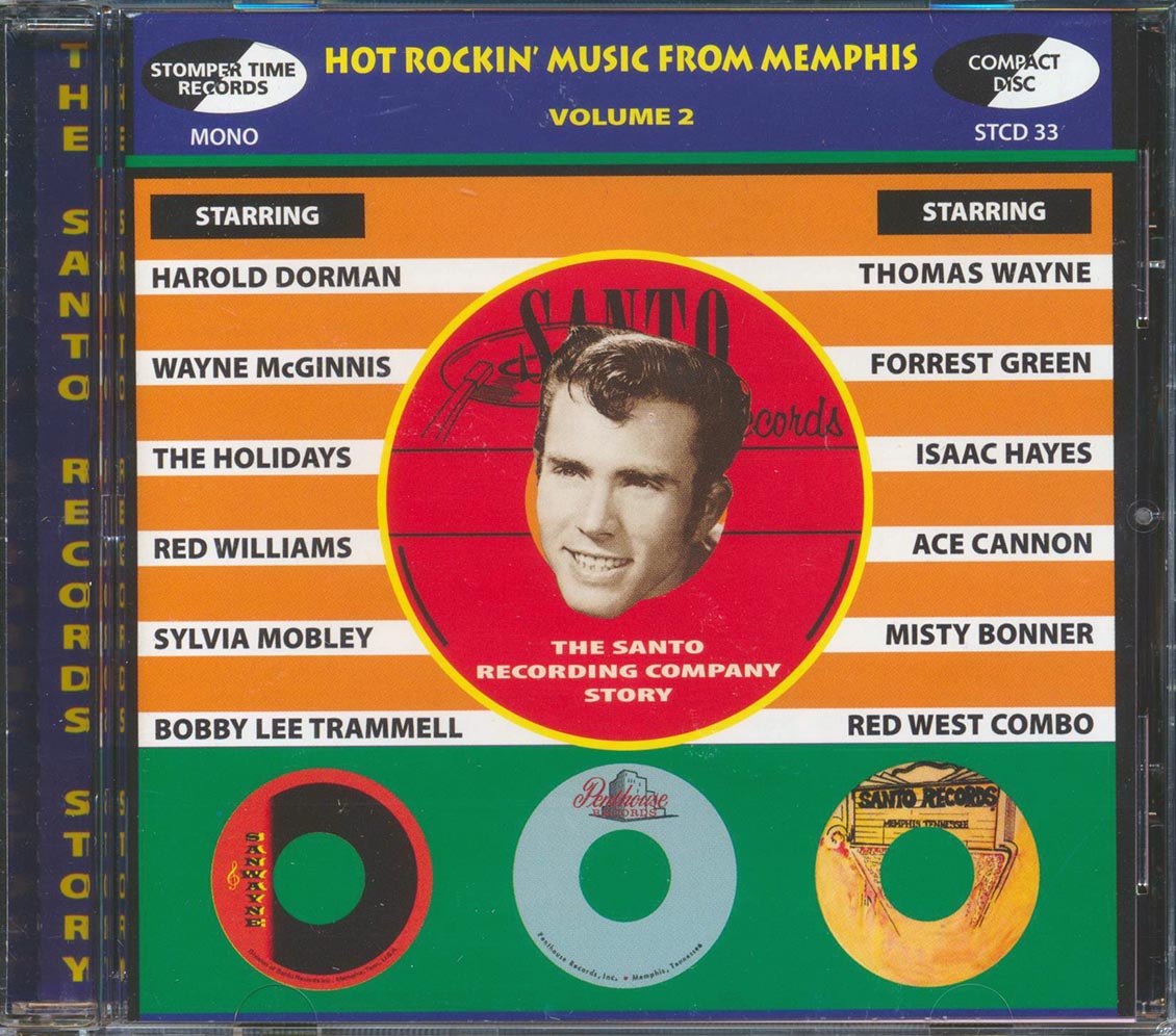 Various - Hot Rocking Music From Memphis Volume 2: The Santo Recording Company Story (34 tracks)