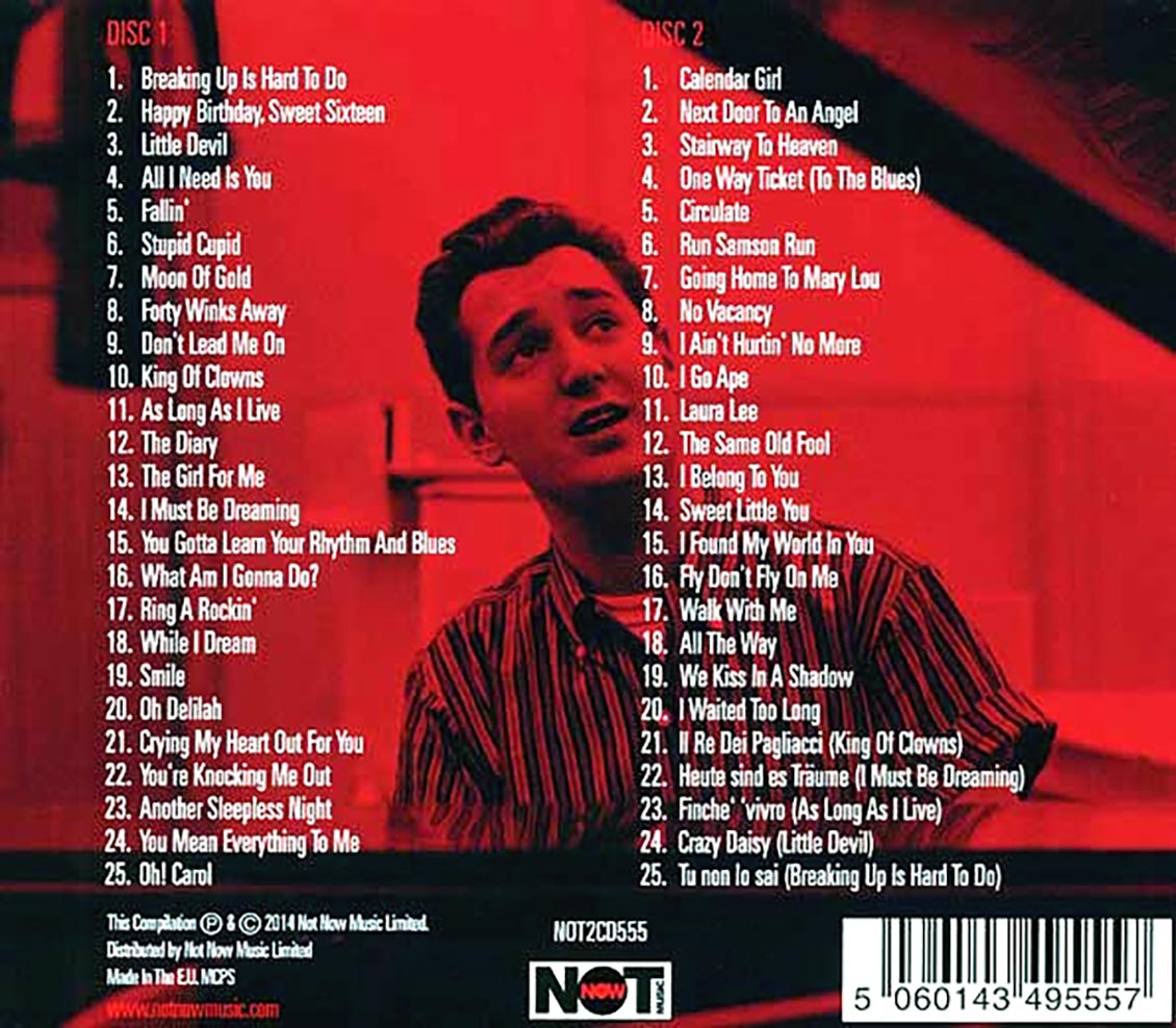 Neil Sedaka - The Neil Sedaka Songbook (50 tracks) (2xCD)
