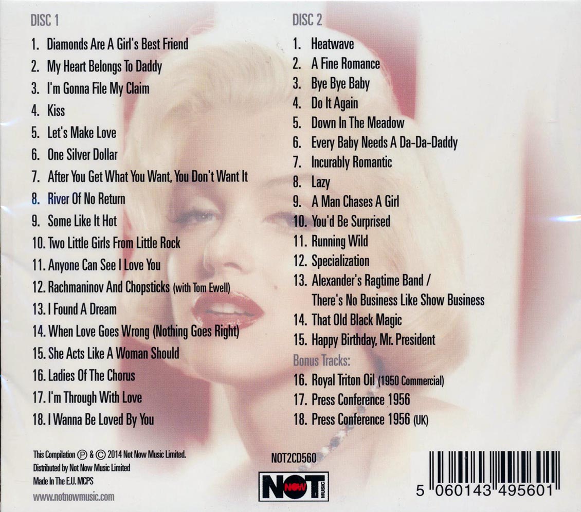 Marilyn Monroe - Diamonds (36 tracks) (2xCD)