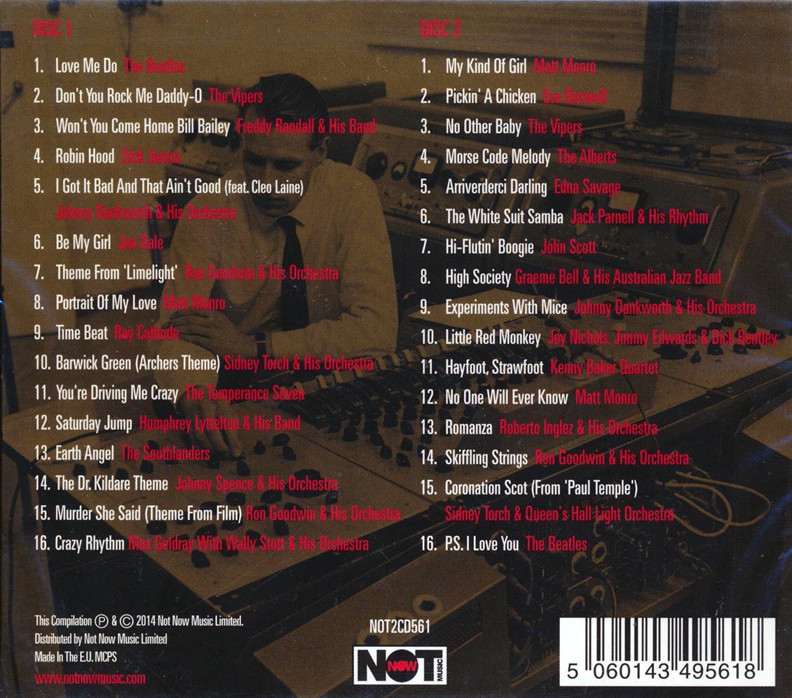Various - The Early Works Of George Martin (32 tracks) (2xCD)