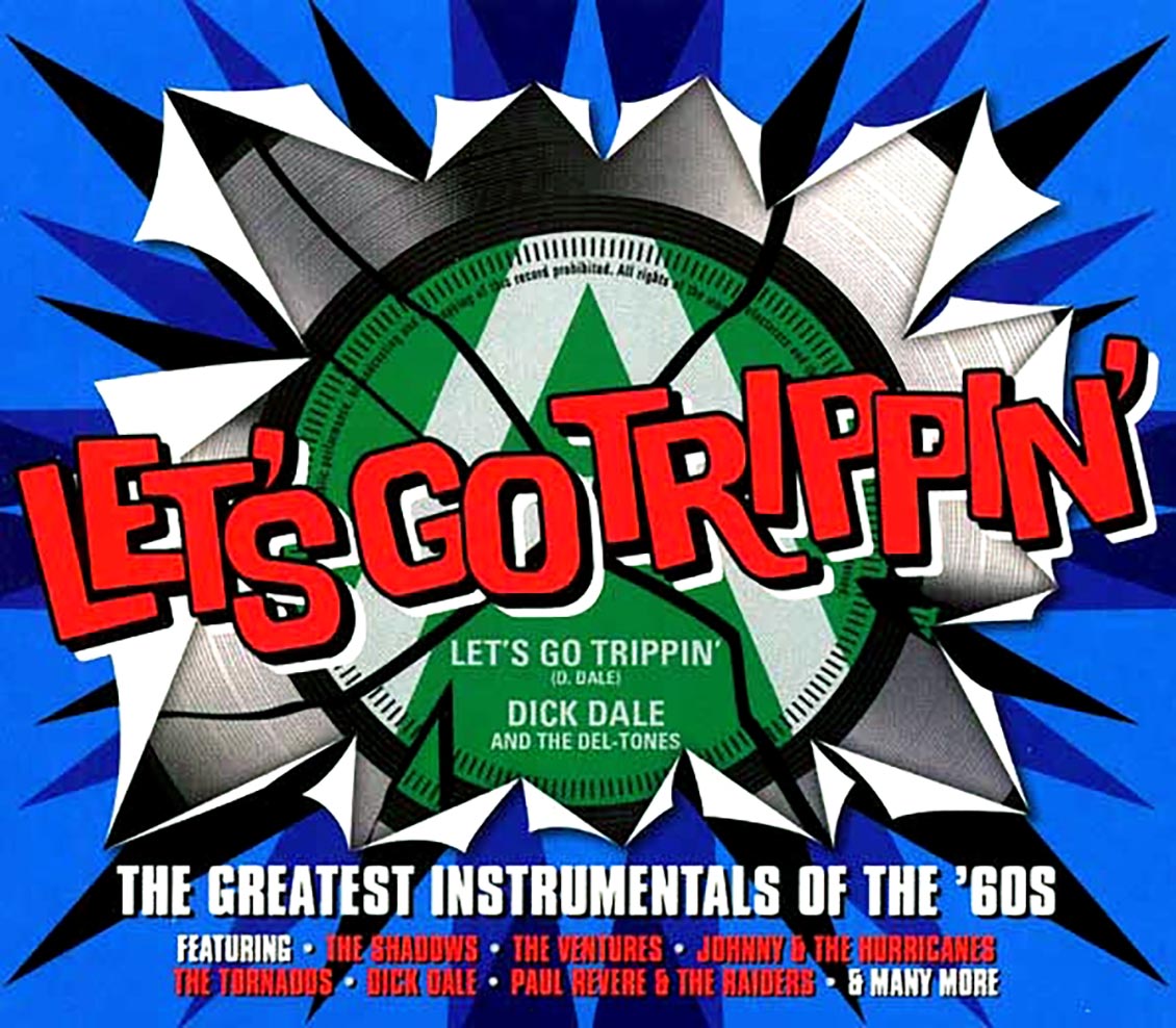 Various - Let's Go Trippin': The Greatest Instrumentals Of The '60s (75 tracks) (3xCD) (deluxe 3-fold digipak)