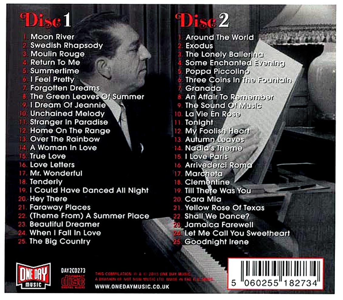 Mantovani - Moon River (50 tracks) (2xCD) (deluxe 3-fold digipak)