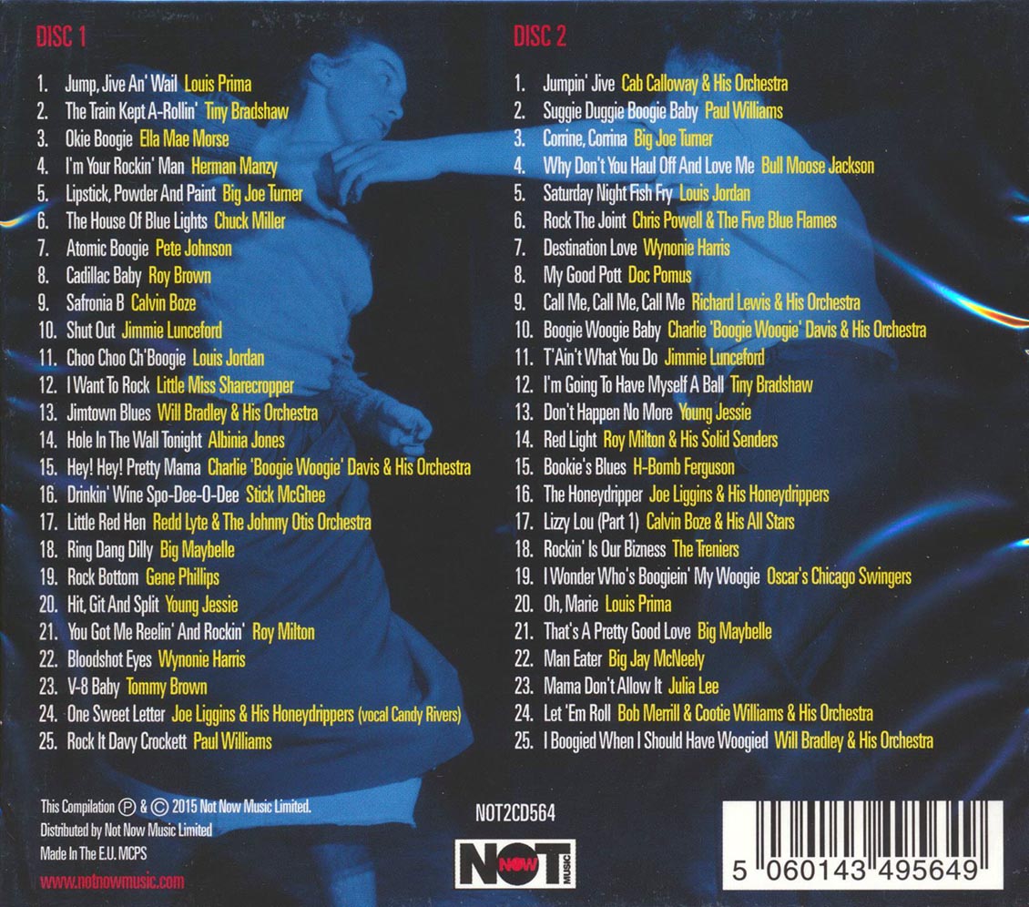 Various - The Very Best Of Jump 'N' Jive: 50 Original Dance Floor Classics (50 tracks) (2xCD)