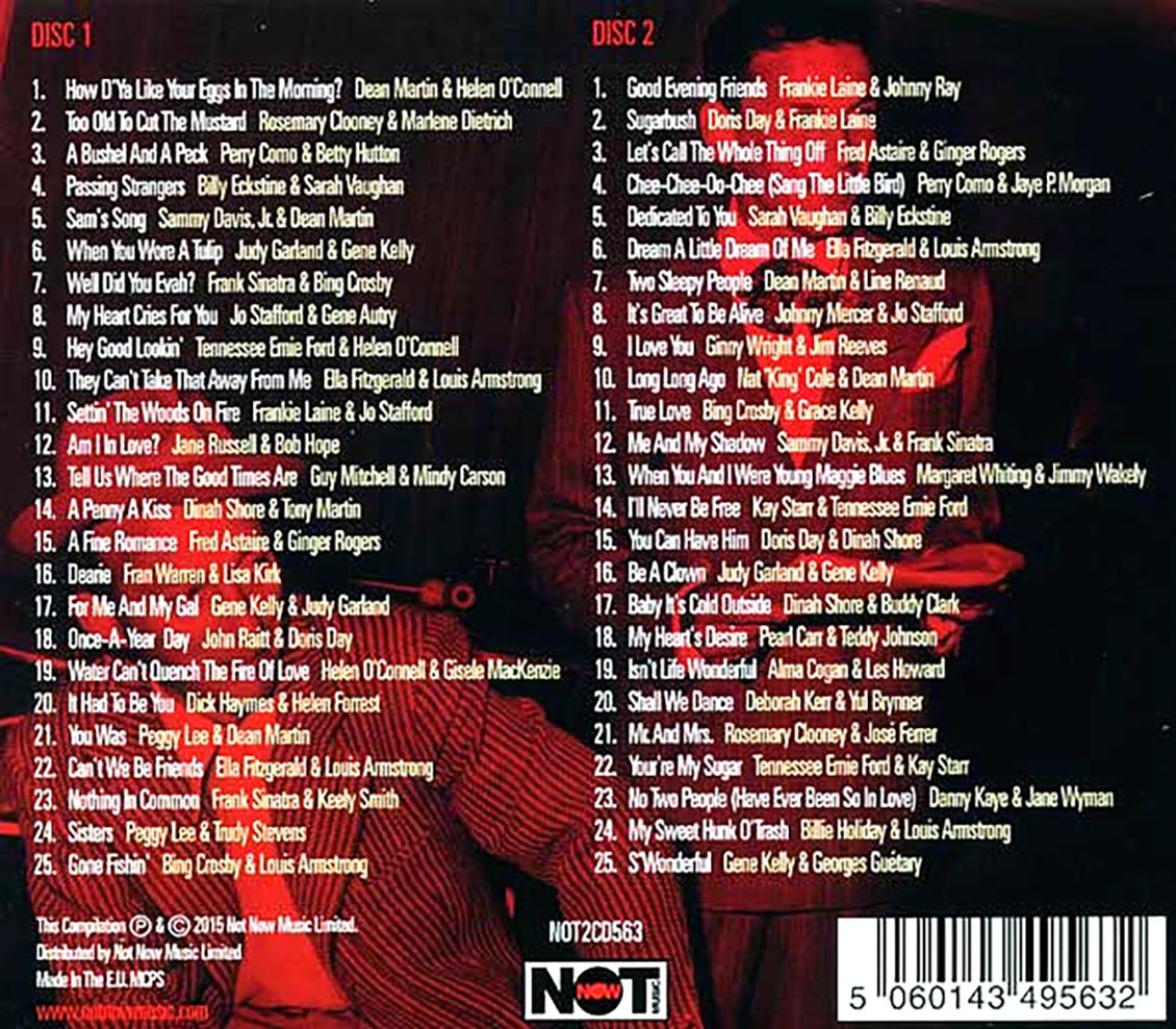 Various - Duets: 50 Timeless Duets On 2 CDs (50 tracks) (2xCD)