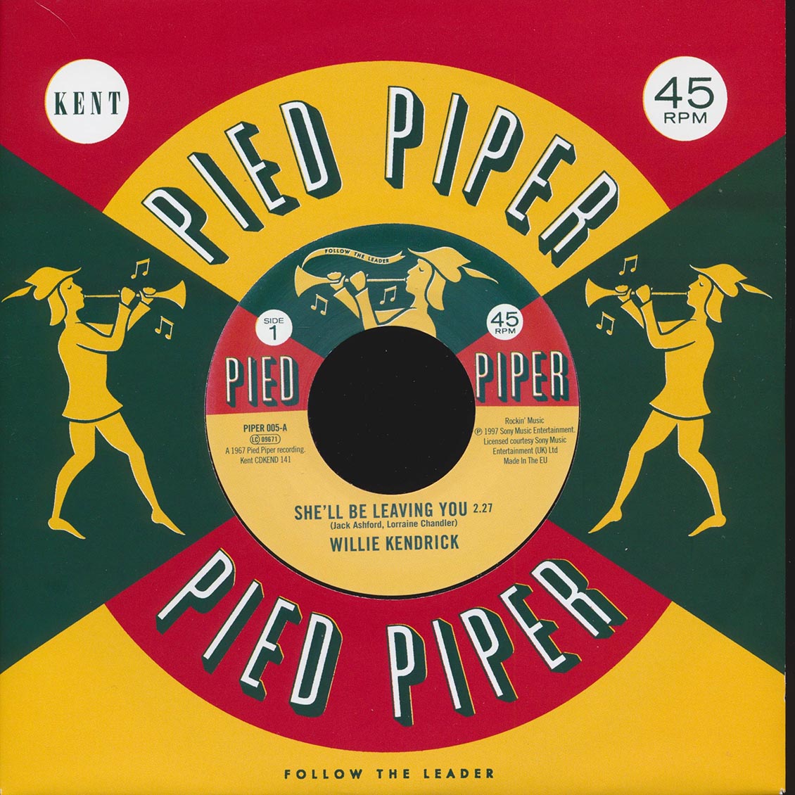 Willie Kendrick - She'll Be Leaving You  /  Sharon Smith - It's Better