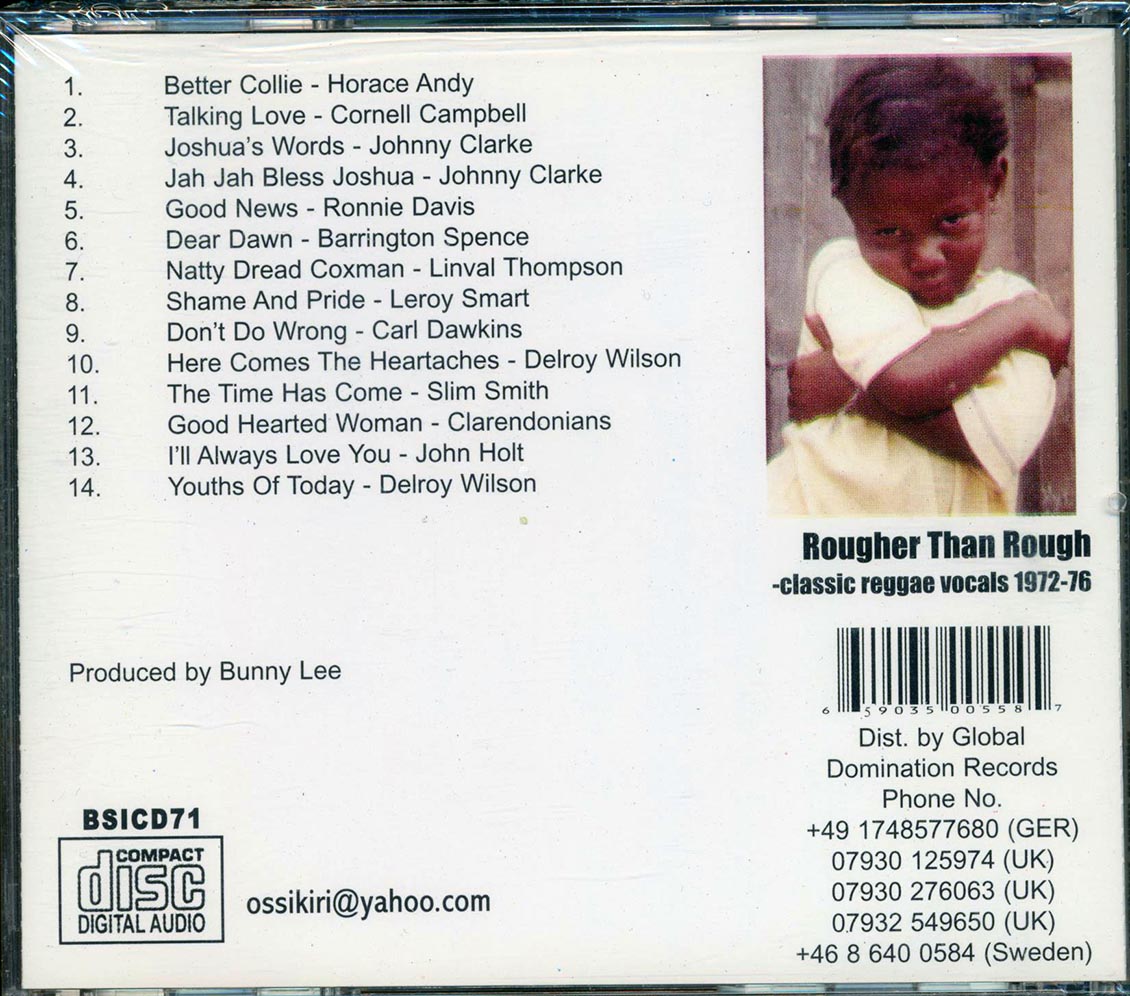 Linval Thompson, Johnny Clarke, Slim Smith, Etc. - Rougher Than Rough: Classic Reggae Vocals 1972-1976