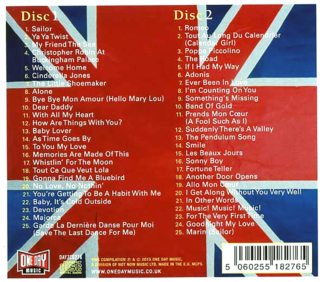 Petula Clark - The Sound Of Petula Clark (50 tracks) (2xCD) (deluxe 3-fold digipak)