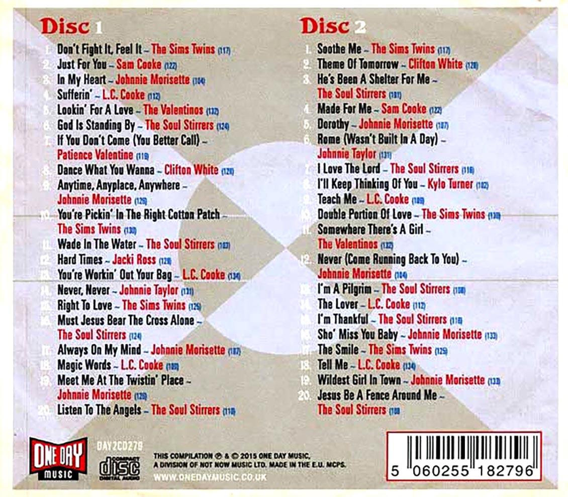 Various - Don't Fight It, Feel It: Gems From The Sar Vaults 1959-1962 (40 tracks) (2xCD) (deluxe 3-fold digipak)