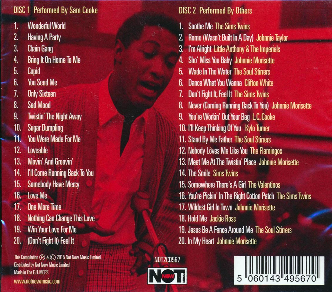Sam Cooke - The Songwriter (40 tracks) (2xCD)
