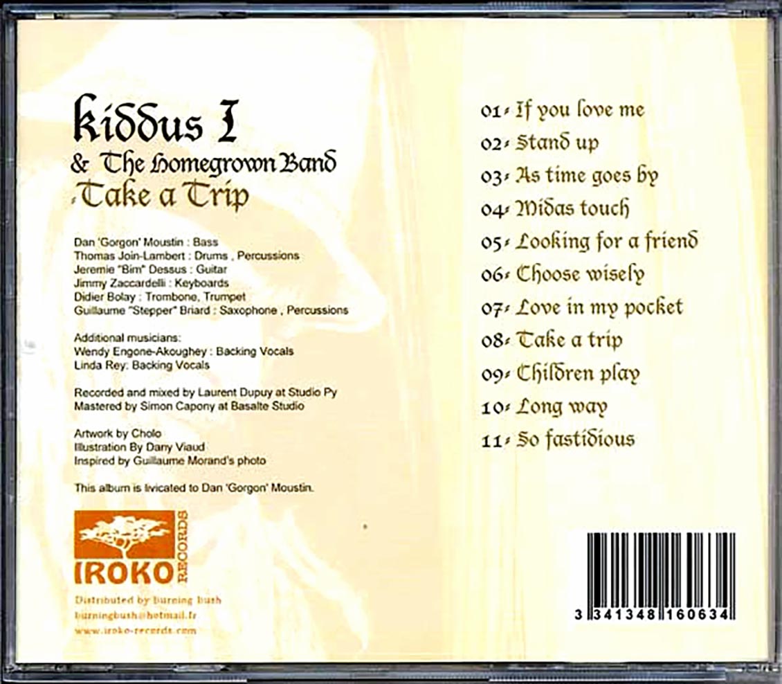 Kiddus I - Take A Trip