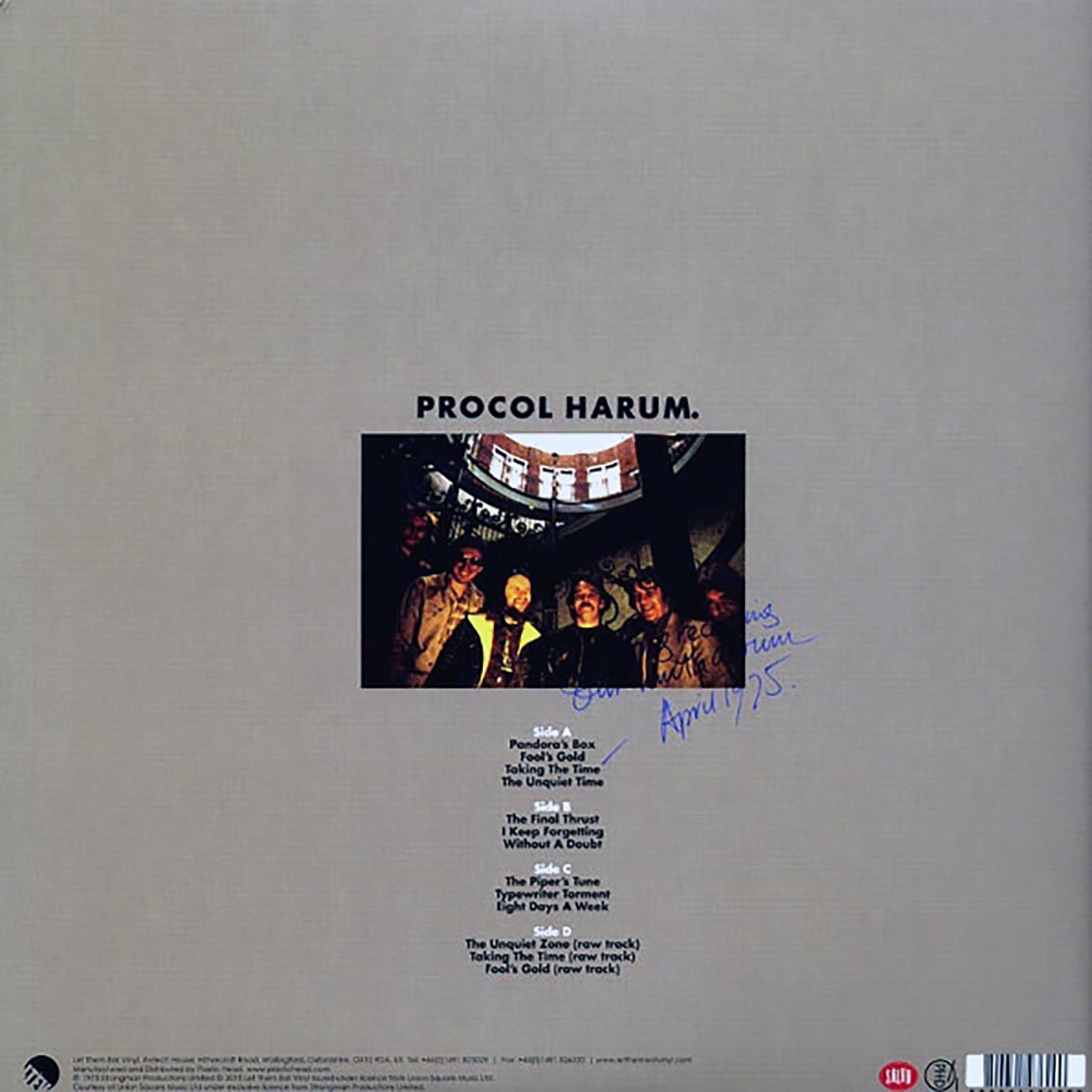 Procol Harum - Procol's Ninth (2xLP) (180g) (colored vinyl)