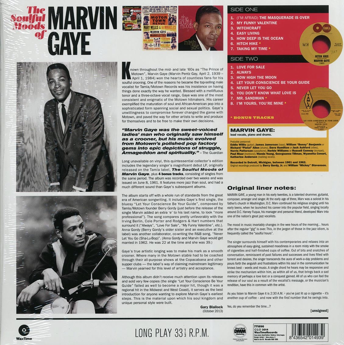 Marvin Gaye - The Soulful Moods Of Marvin Gaye (180g)