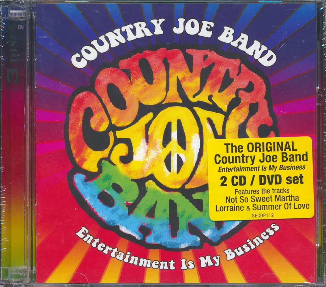 Country Joe Band - Entertainment Is My Business (2xCD) (incl. DVD)