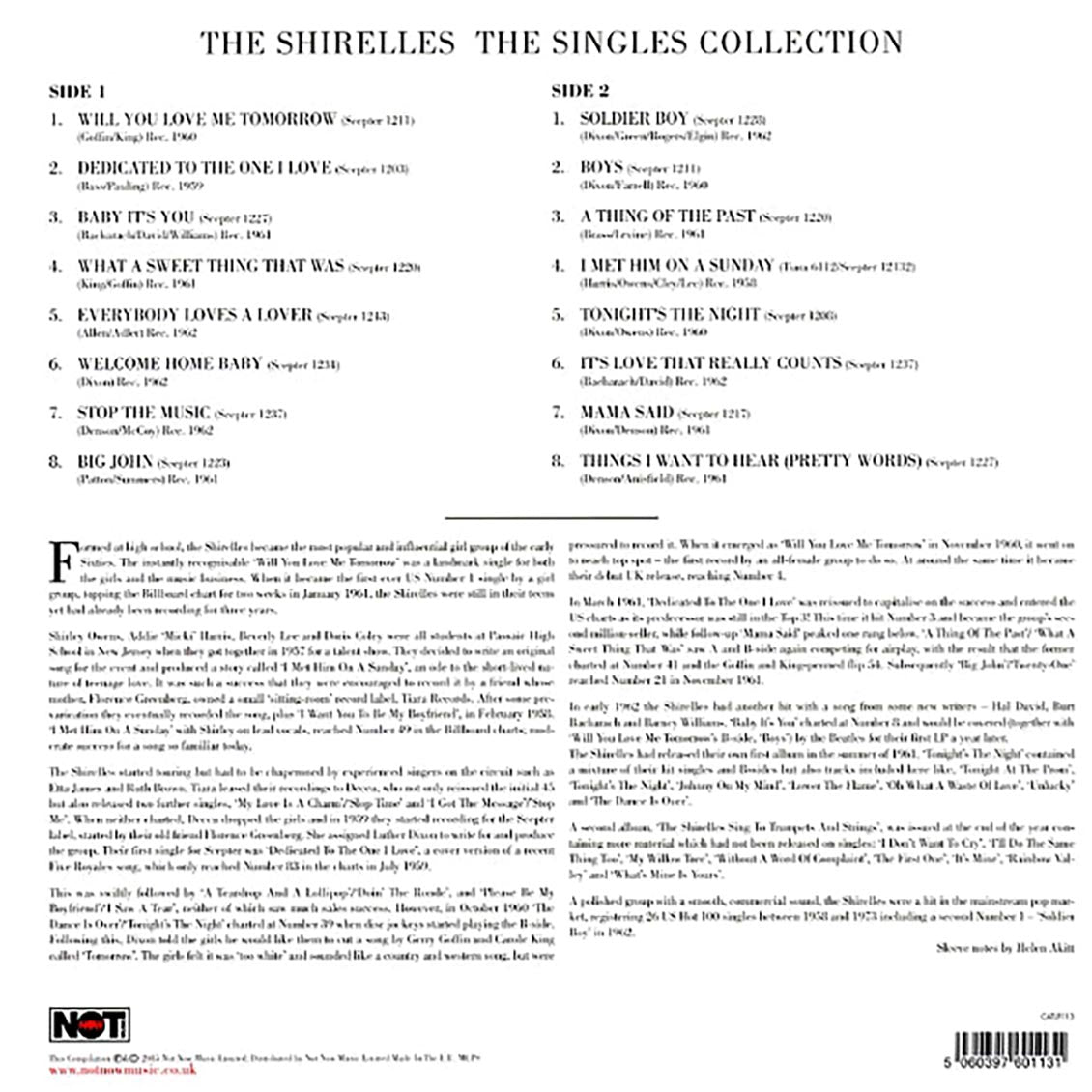 The Shirelles - The Singles Collection (180g)