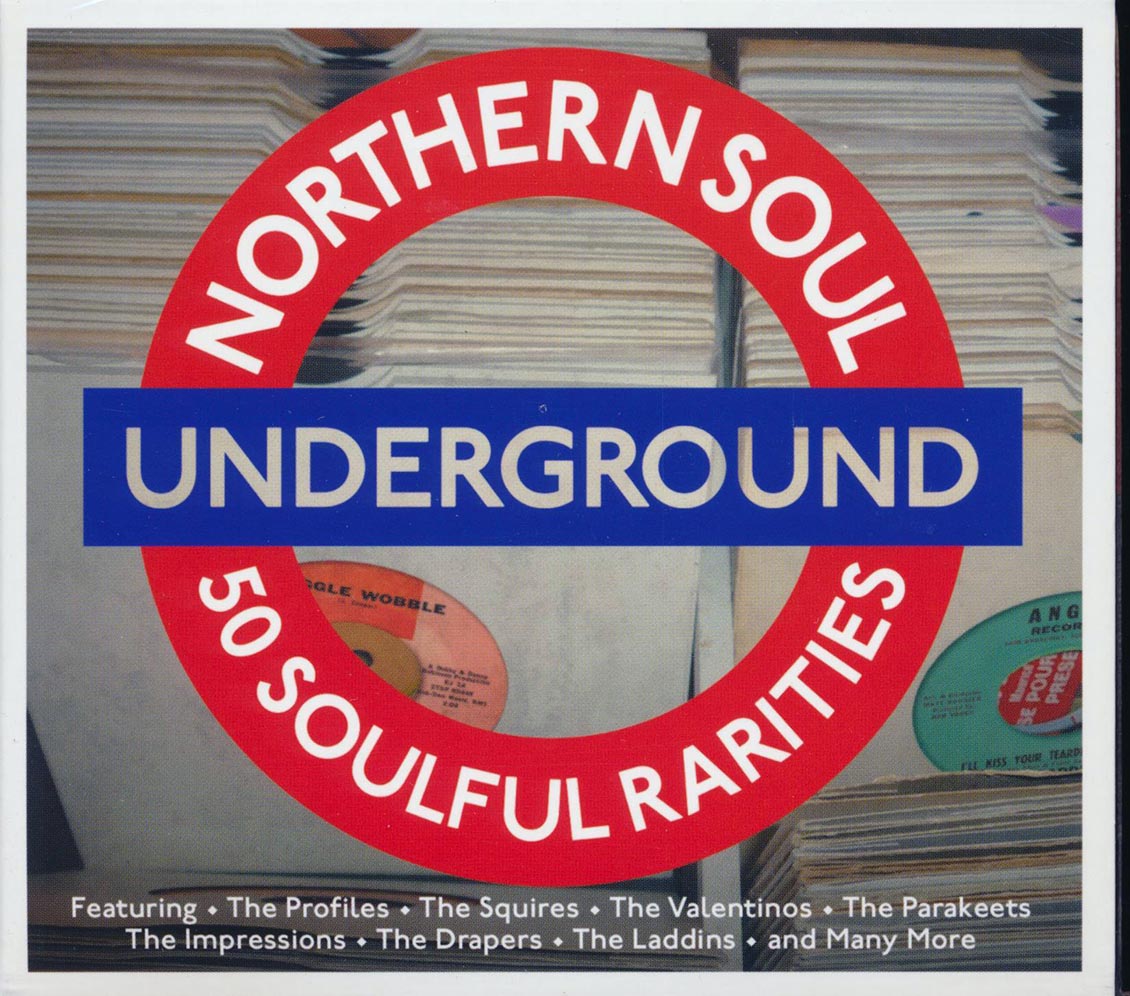 Various - Northern Soul Underground: 50 Soulful Rarities (50 tracks) (2xCD) (deluxe 3-fold digipak)