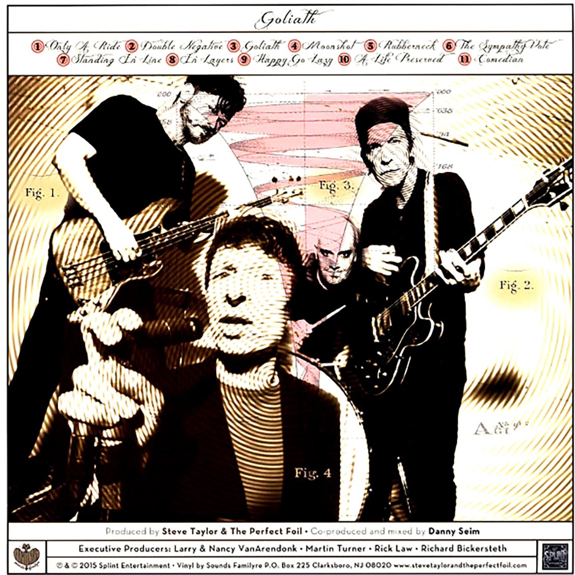 Steve Taylor & The Perfect Foil - Goliath (incl. mp3) (colored vinyl)