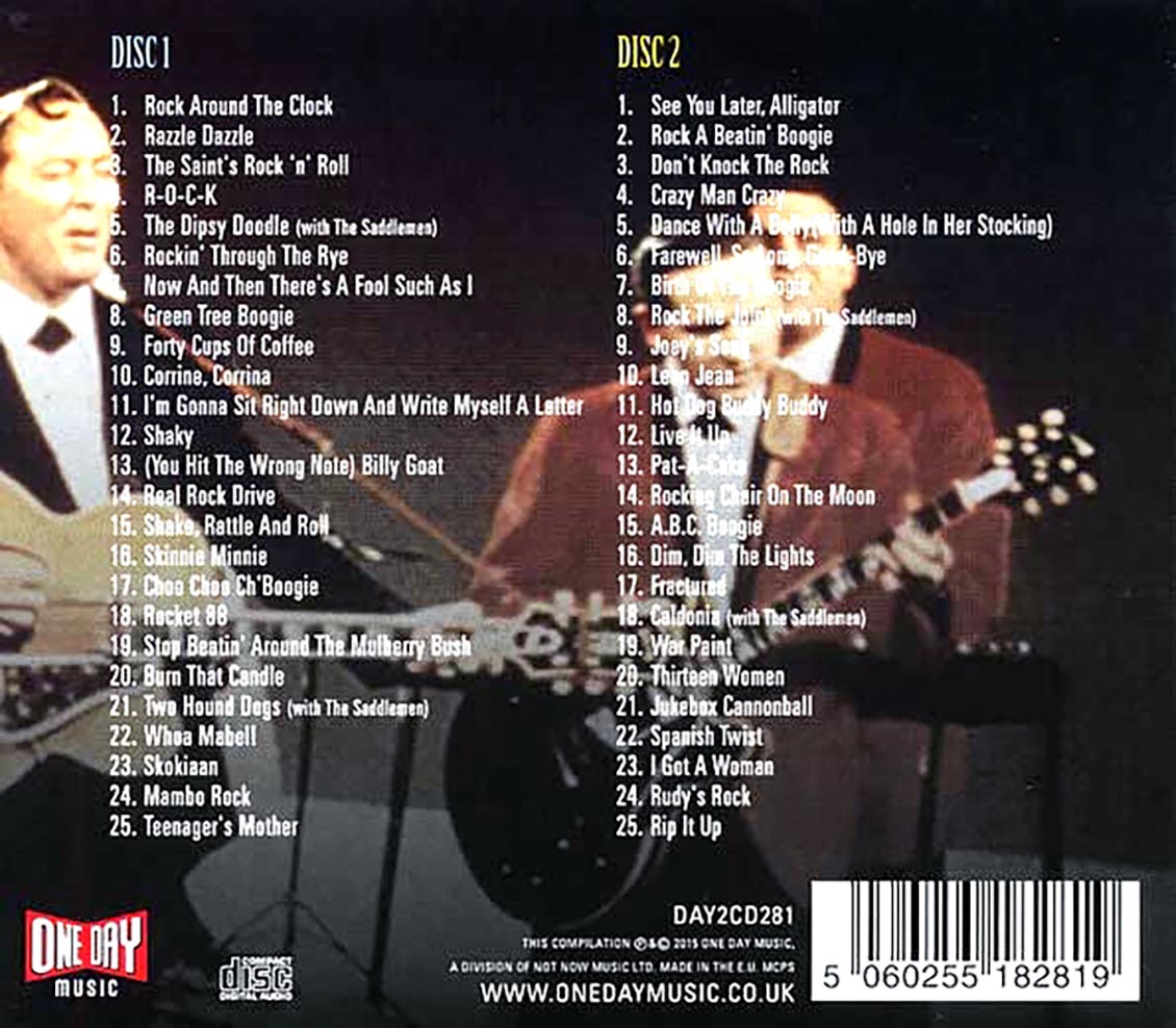 Bill Haley & His Comets - Rock Around The Clock: The Very Best Of Bill Haley & His Comets (50 tracks) (2xCD) (deluxe 3-fold digipak)