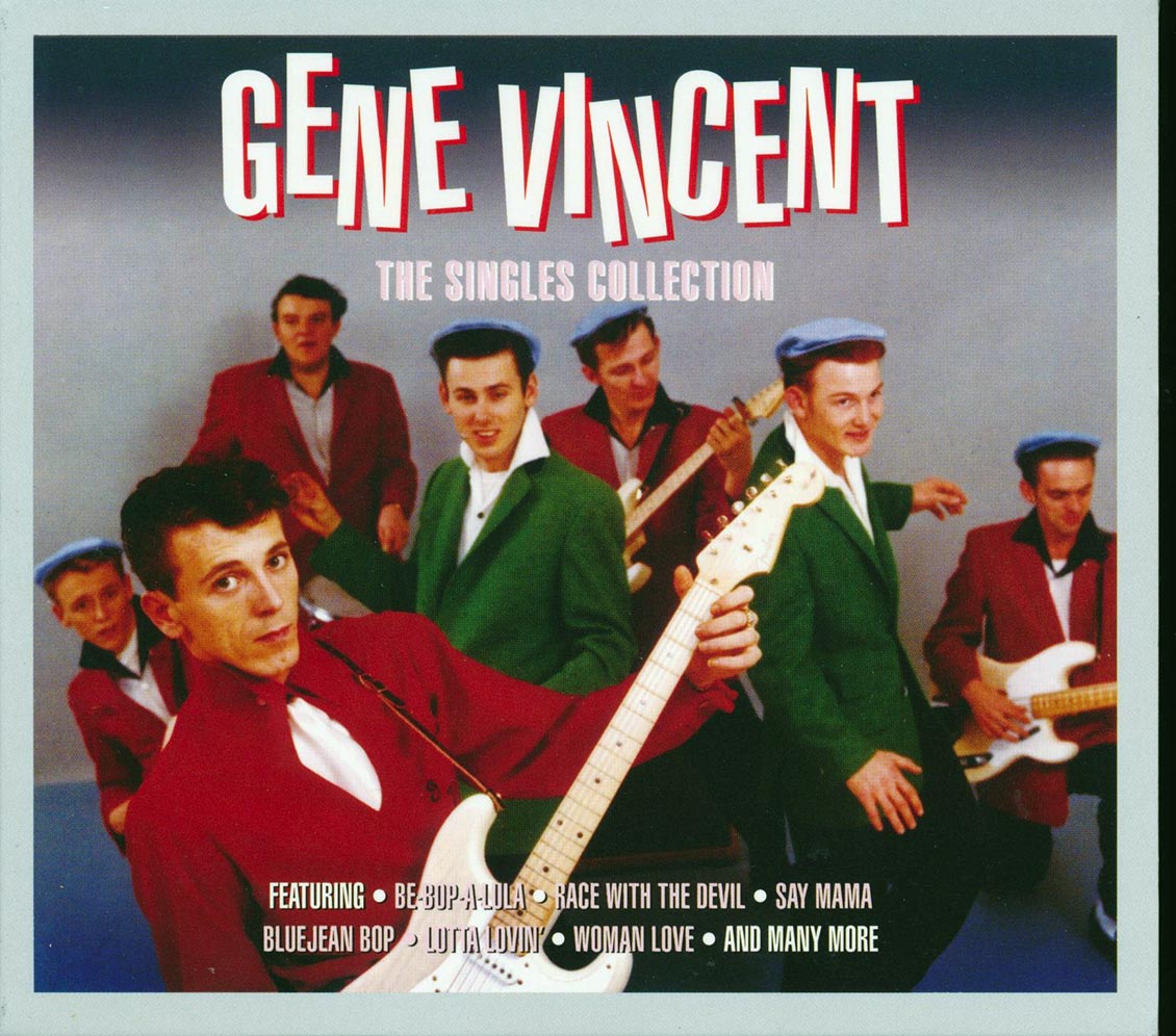 Gene Vincent - The Singles Collection (60 tracks) (3xCD) (deluxe 3-fold digipak)