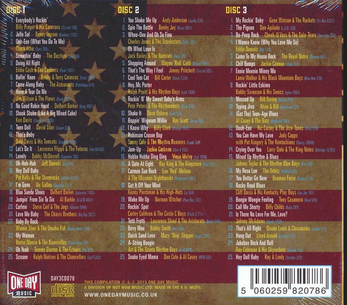Various - Rockabilly Collectables (75 tracks) (3xCD) (deluxe 3-fold digipak)