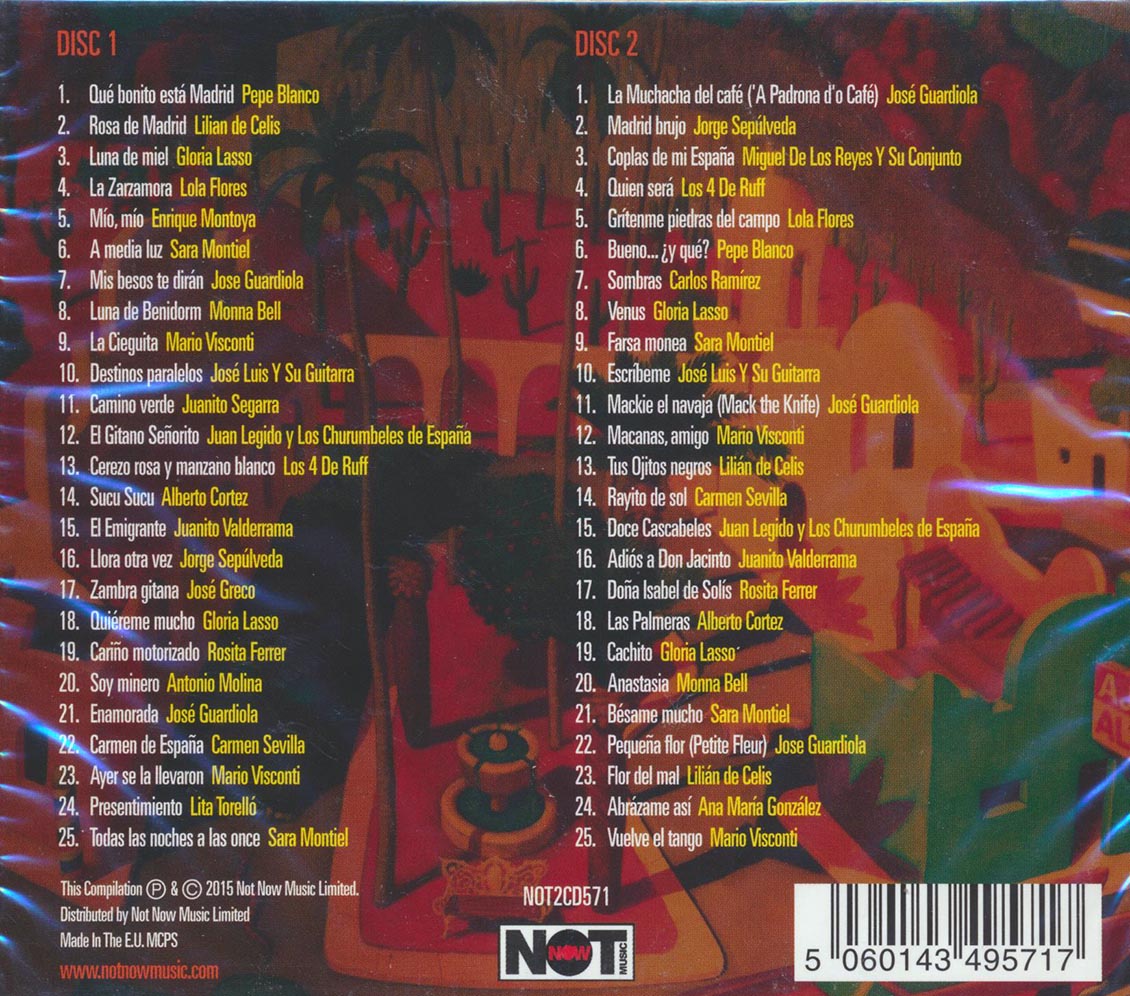 Various - Cafe Madrid (50 tracks) (2xCD)