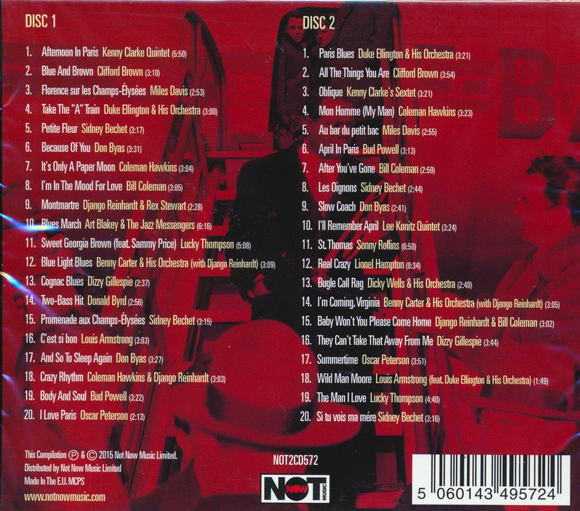 Various - A Jazz Trip To Paris (40 tracks) (2xCD)
