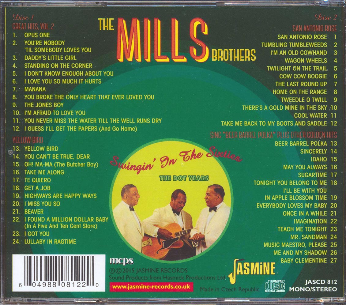 The Mills Brothers - Swingin' In The Sixties (51 tracks) (2xCD)