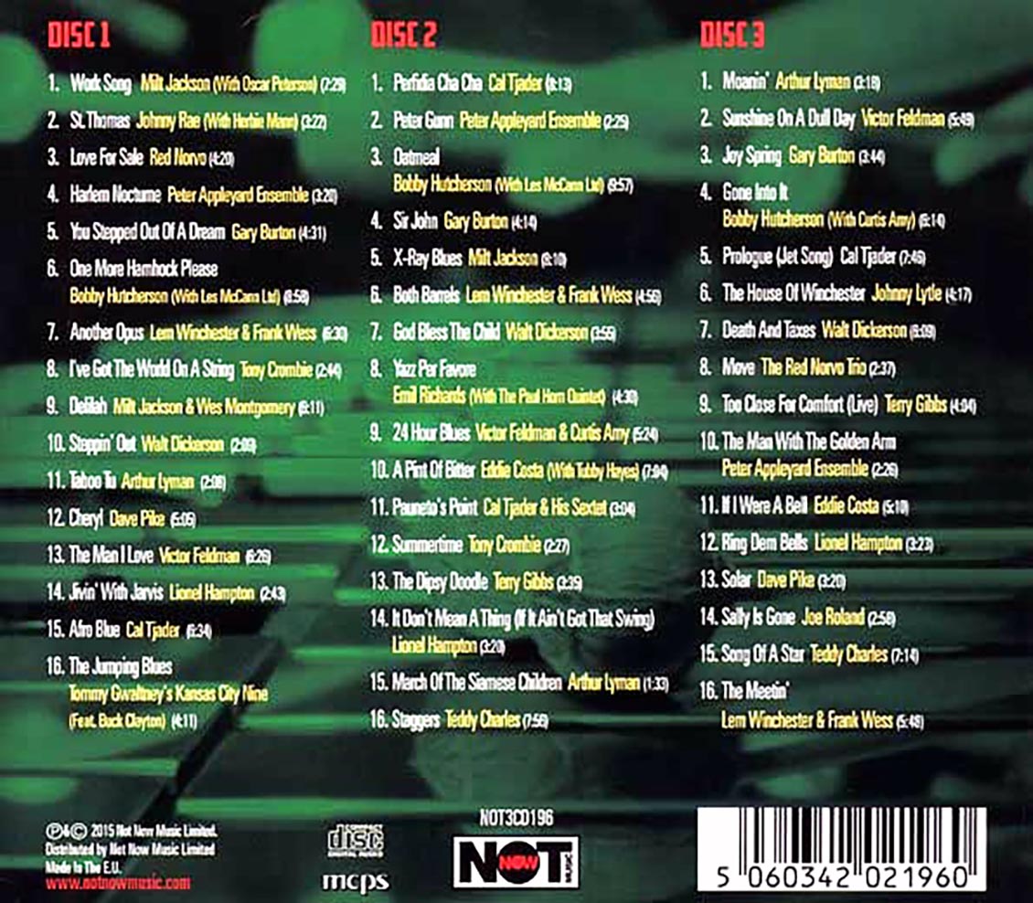 Various - Feelin' The Vibe! A Trip Into Vibes Driven Jazz (48 tracks) (3xCD) (deluxe 3-fold digipak)