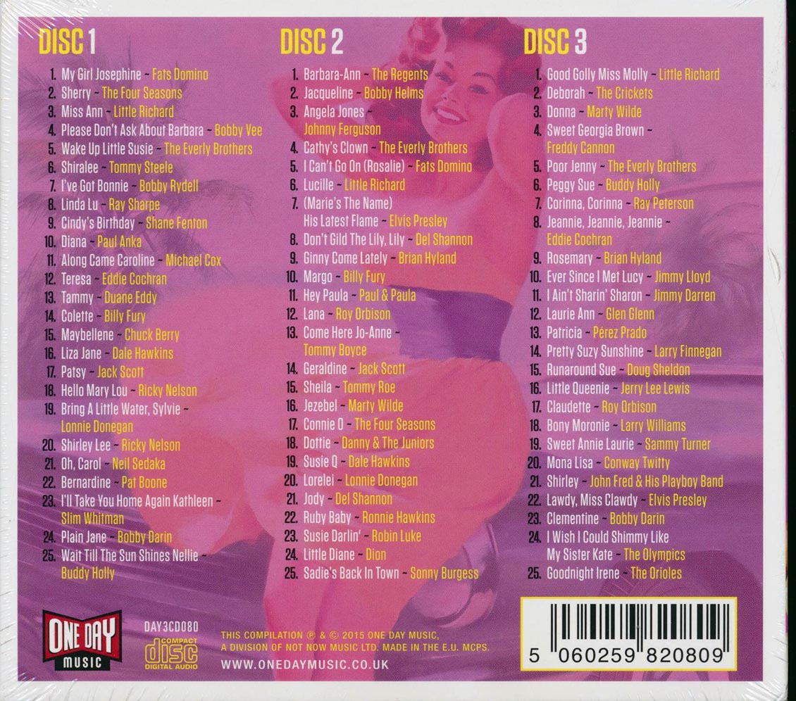 Various - Girls Girls Girls (3xCD) (deluxe 3-fold digipak)