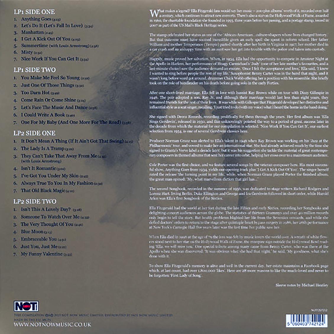 Ella Fitzgerald - Gold (2xLP) (180g)
