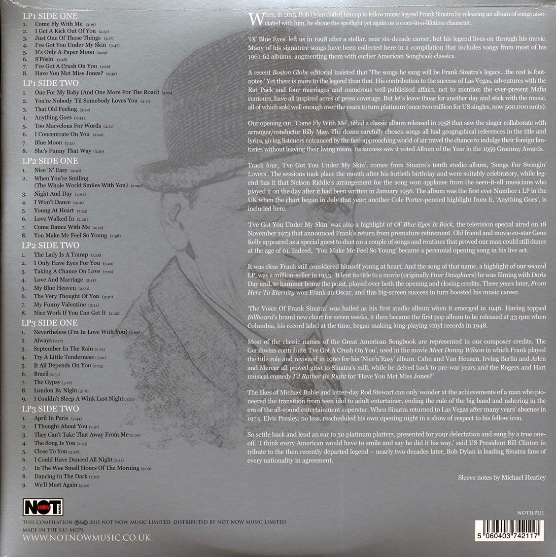 Frank Sinatra - The Platinum Collection (3xLP) (180g) (colored vinyl)