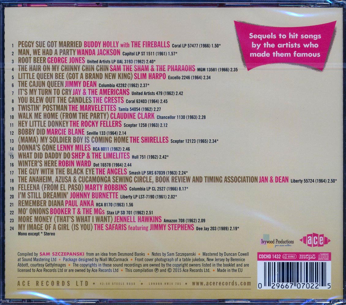 Various - Second Helpings: Sequels To The Songs That Left 'Em Hungry For More! (24 tracks)