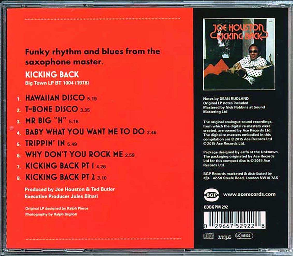 Joe Houston - Kicking Back