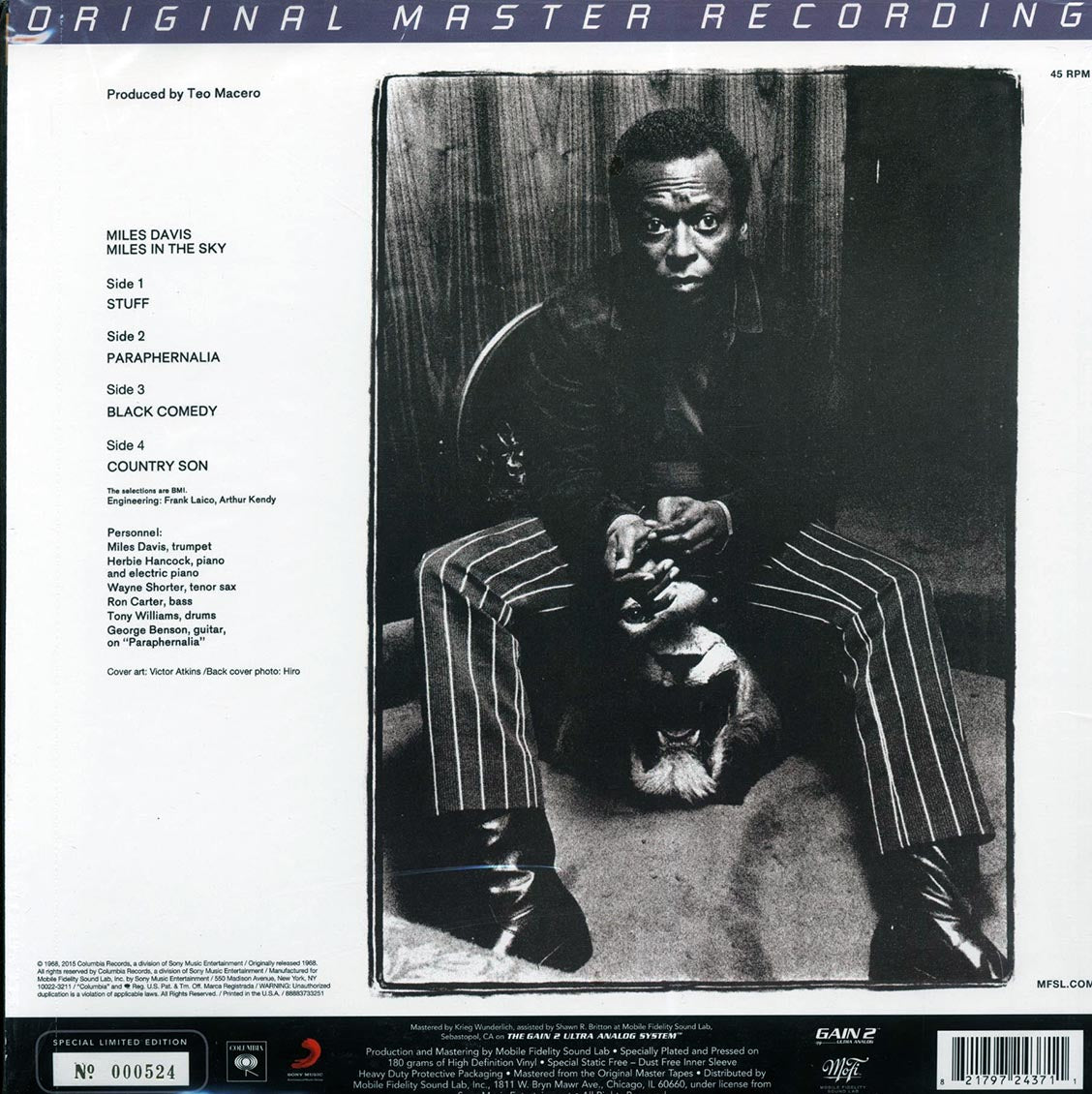 Miles Davis - Miles In The Sky (numbered ltd.ed.) (2xLP) (180g) (audiophile)