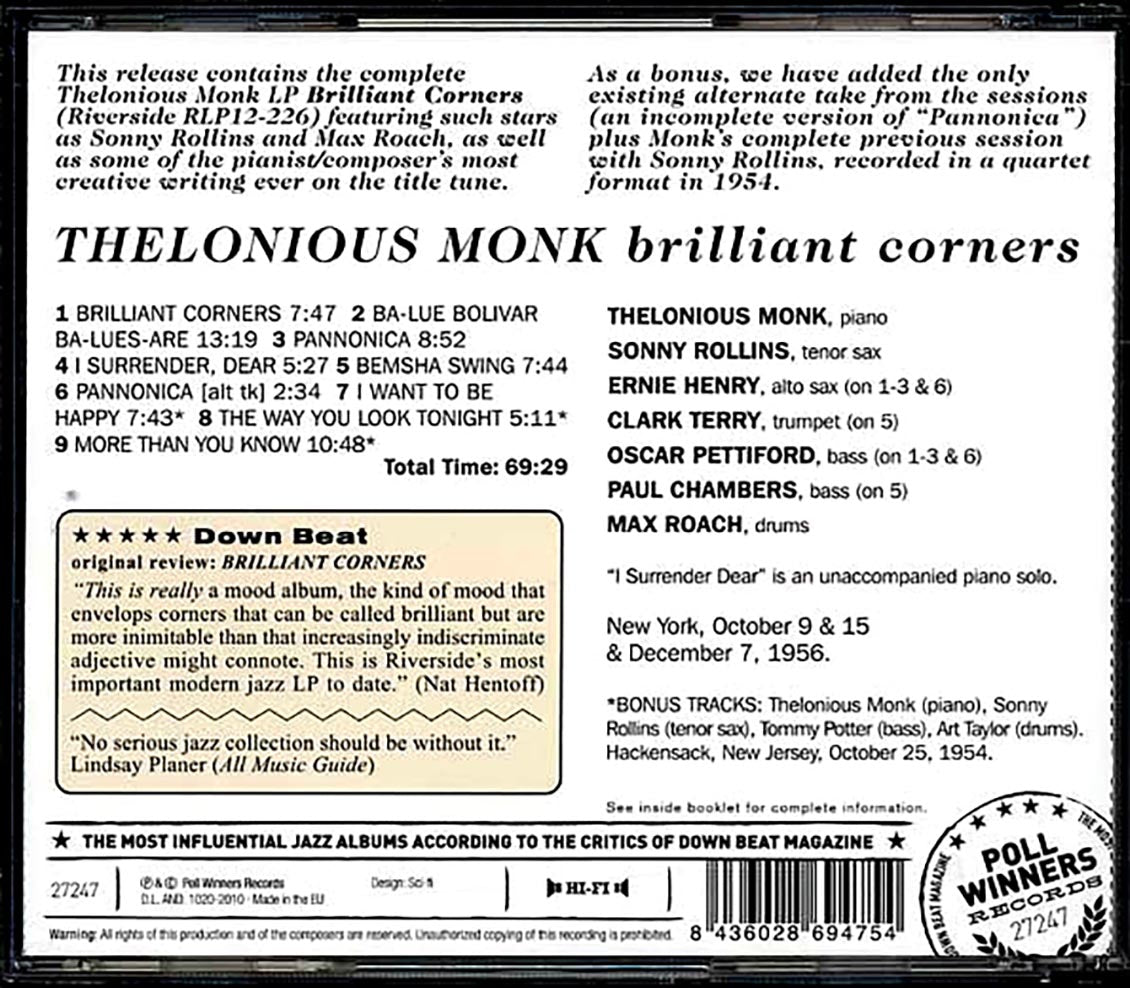 Thelonious Monk - Brilliant Corners