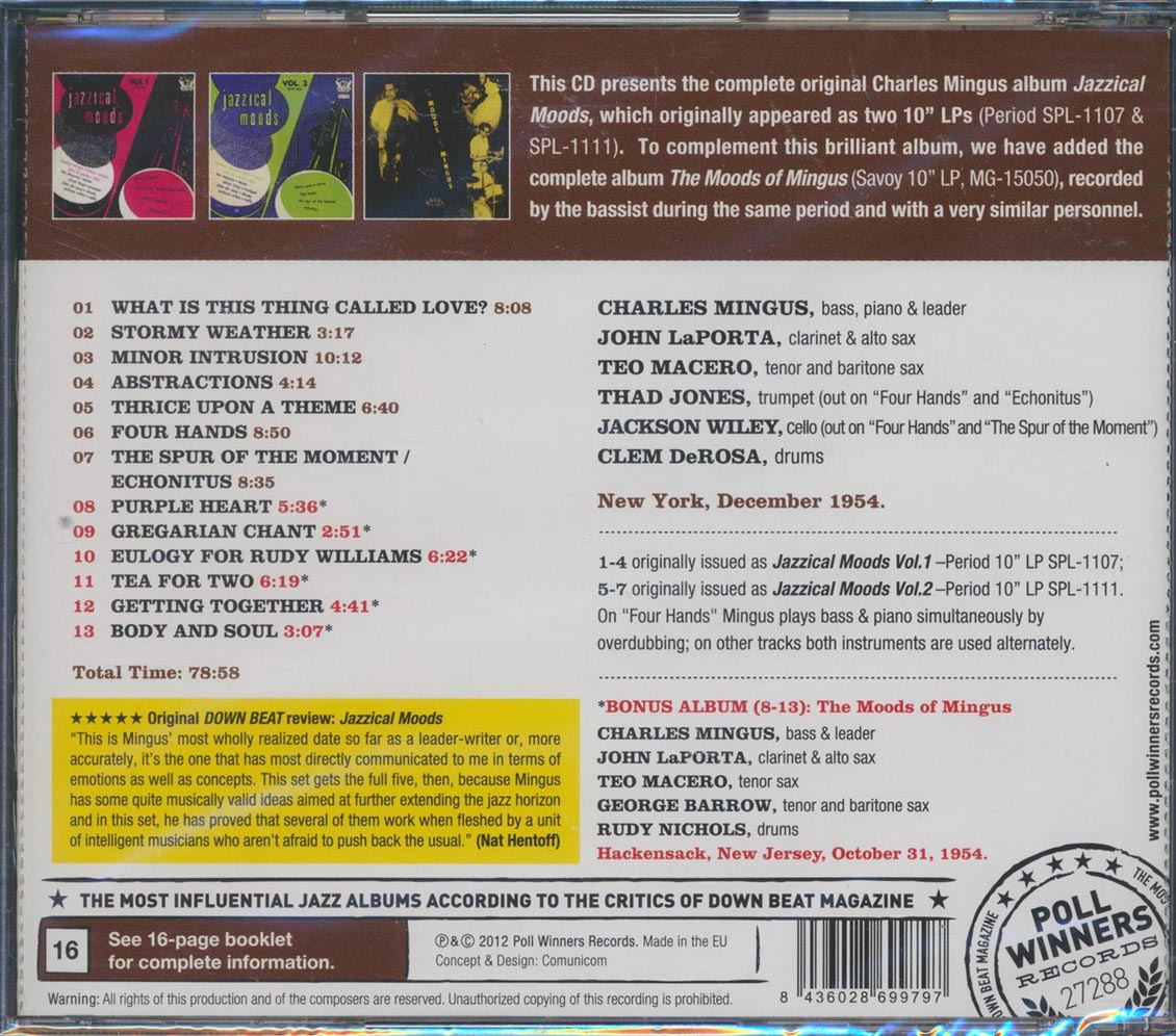 Charles Mingus - Jazzical Moods