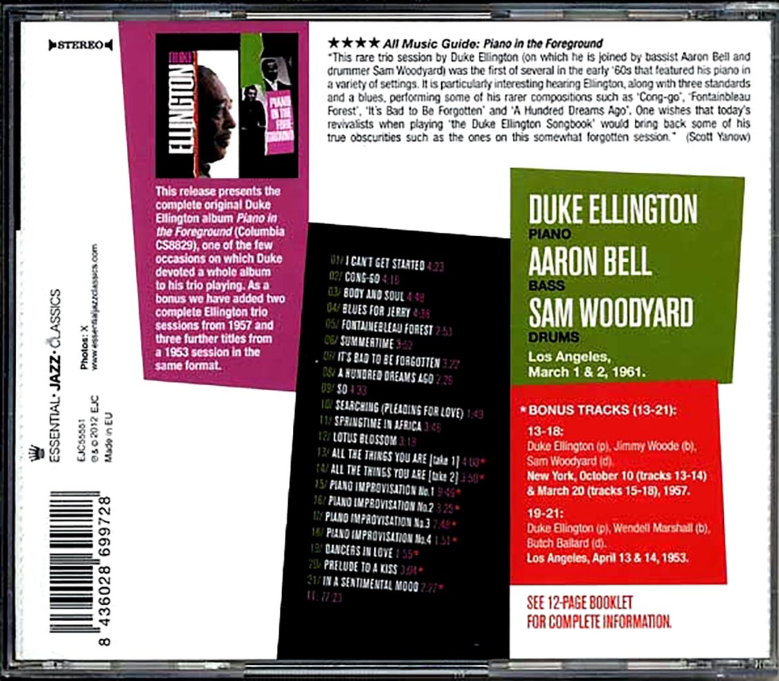 Duke Ellington - Piano In The Foreground