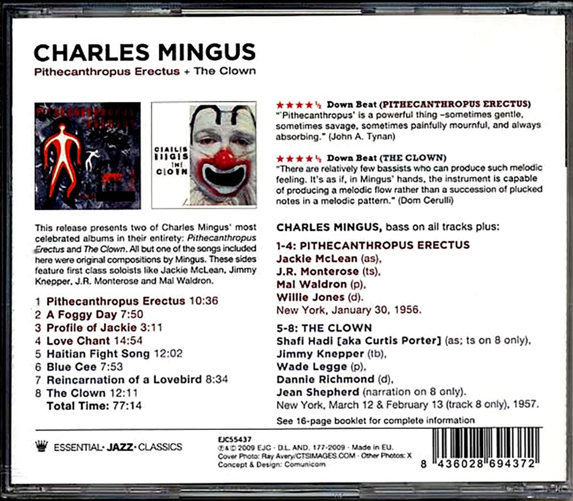 Charles Mingus - Pithecanthropus Erectus + The Clown