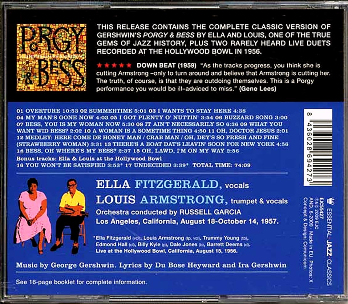 Ella Fitzgerald, Louis Armstrong - Porgy & Bess