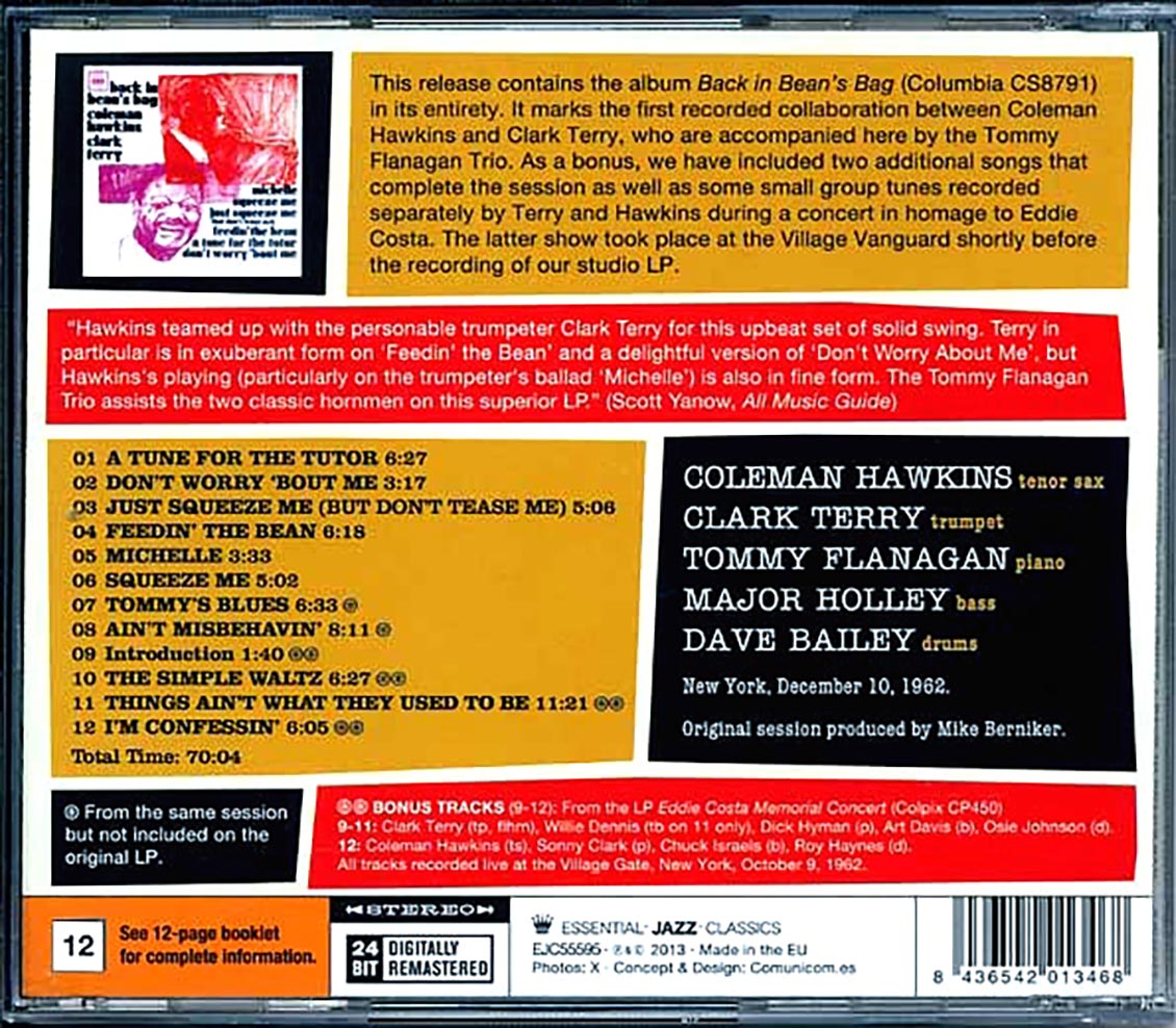 Coleman Hawkins, Clark Terry - Back In Bean's Bag