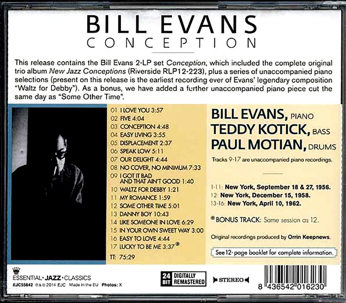 Bill Evans - Conception