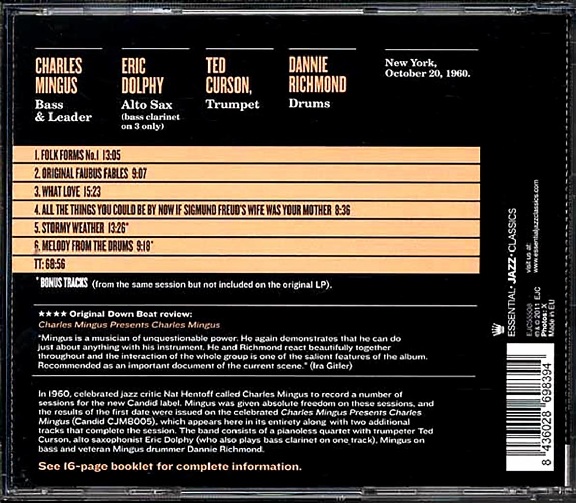 Charles Mingus - Presents Charles Mingus