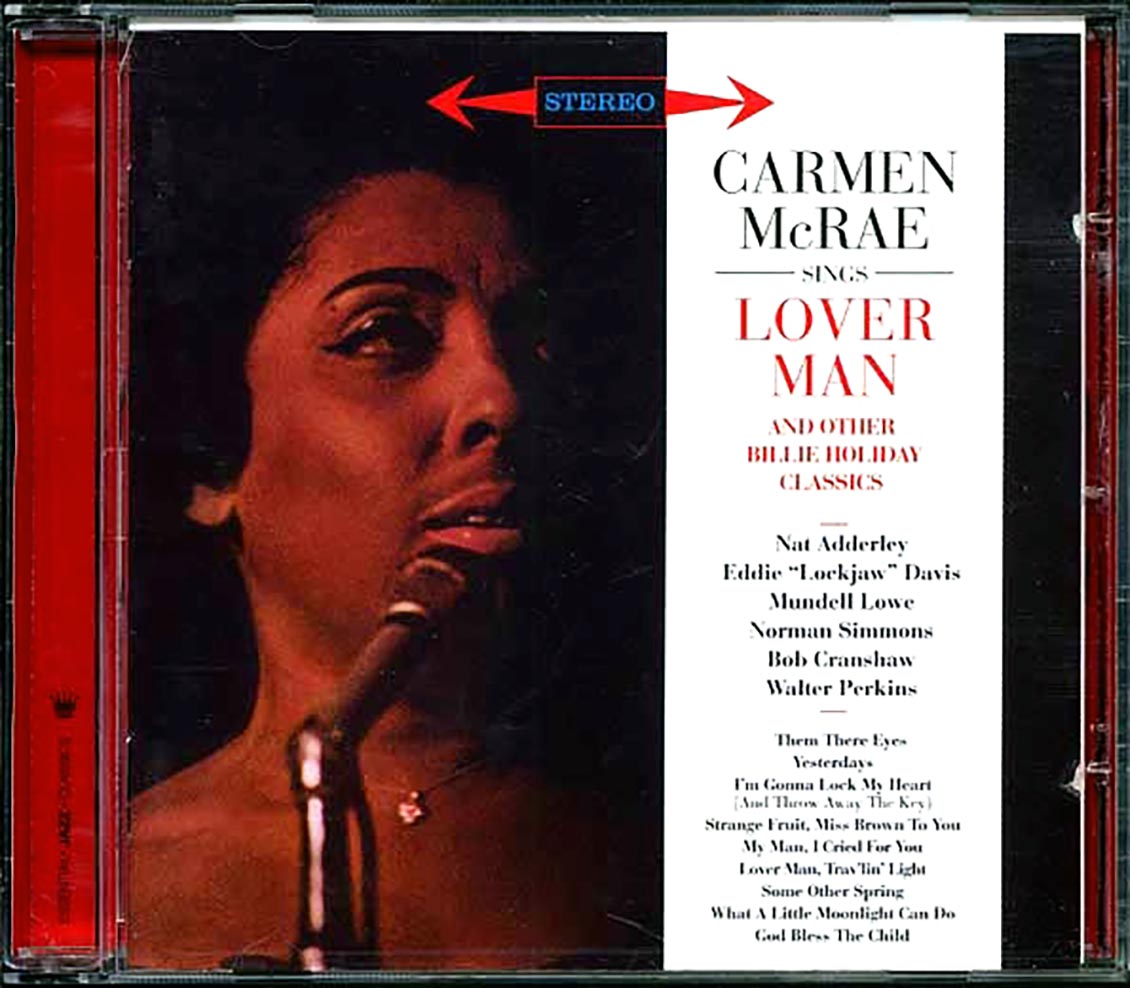 Carmen McRae - Sings Lover Man And Other Billie Holiday Classics