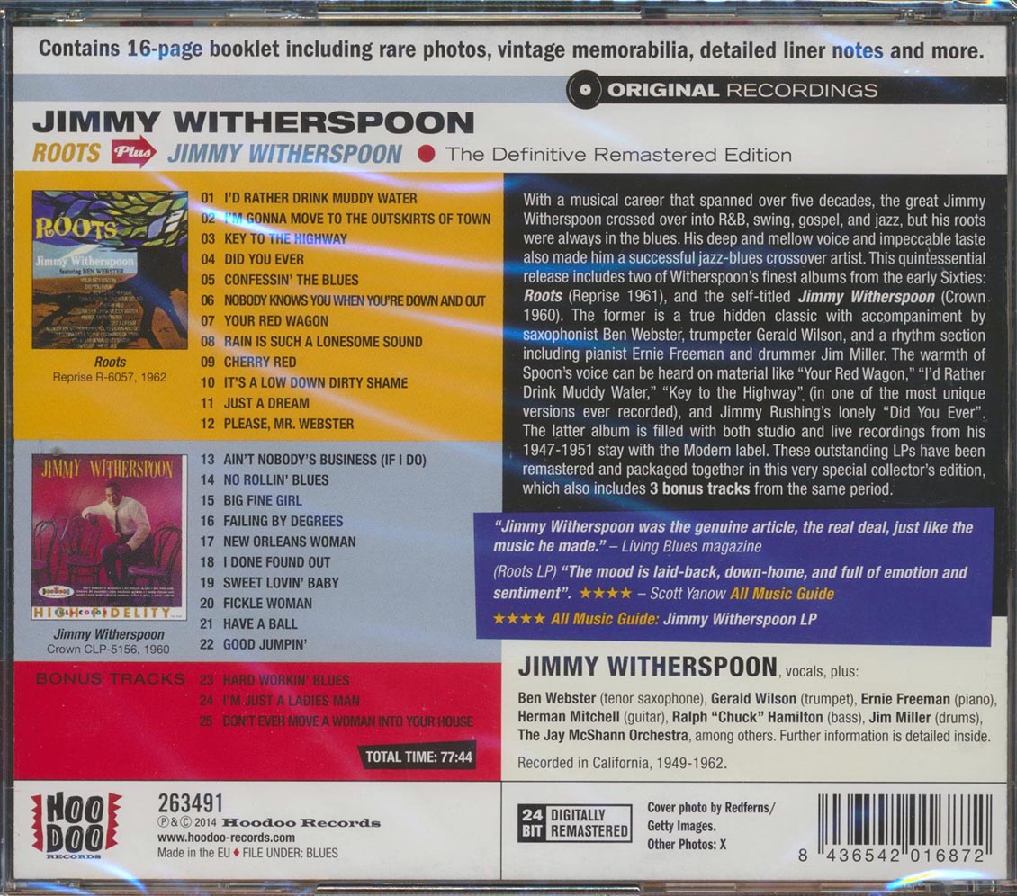 Jimmy Witherspoon - Roots + Jimmy Witherspoon