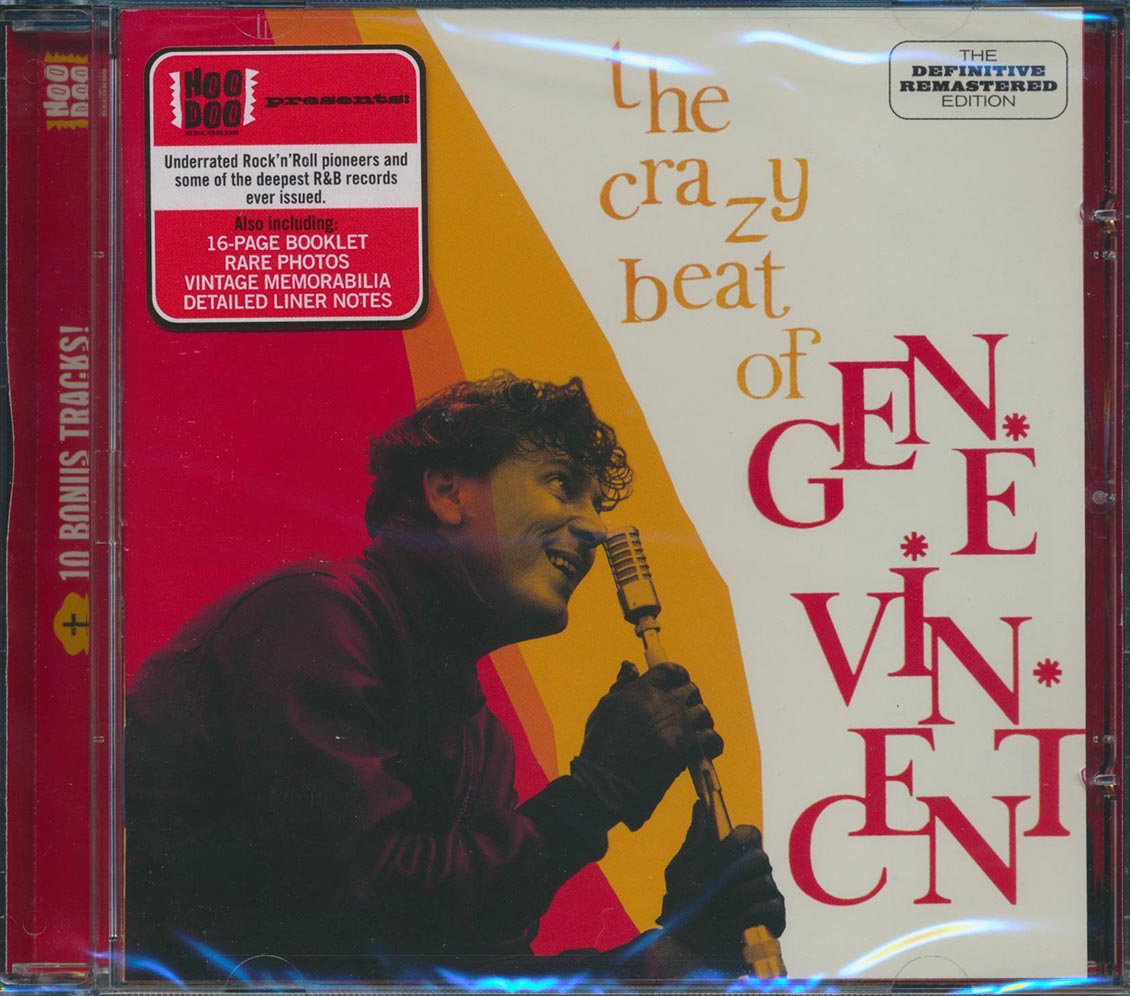 Gene Vincent - The Crazy Beat Of Gene Vincent (22 tracks) (+ 11 bonus tracks) (incl. 16-page booklet) (remastered) (24-bit mastering)