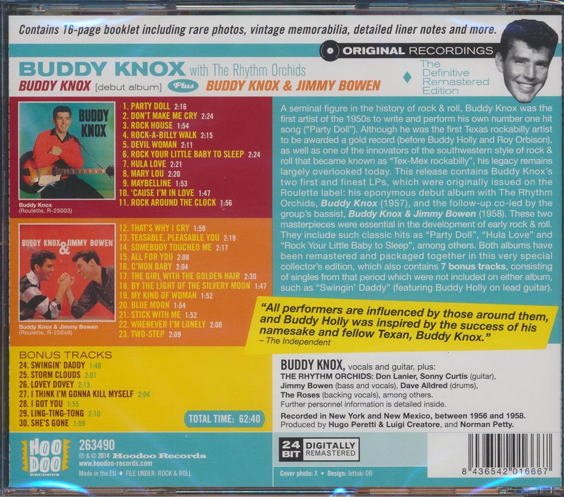 Buddy Knox - Buddy Knox + Buddy Knox & Jimmy Bowen