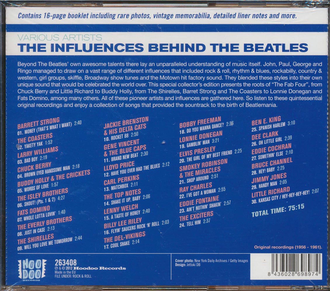 Various - The Influences Behind The Beatles