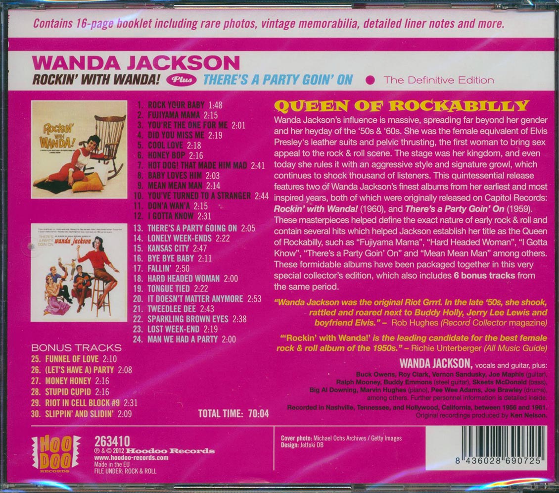Wanda Jackson - Rockin' With Wanda! + There's A Party Goin' On