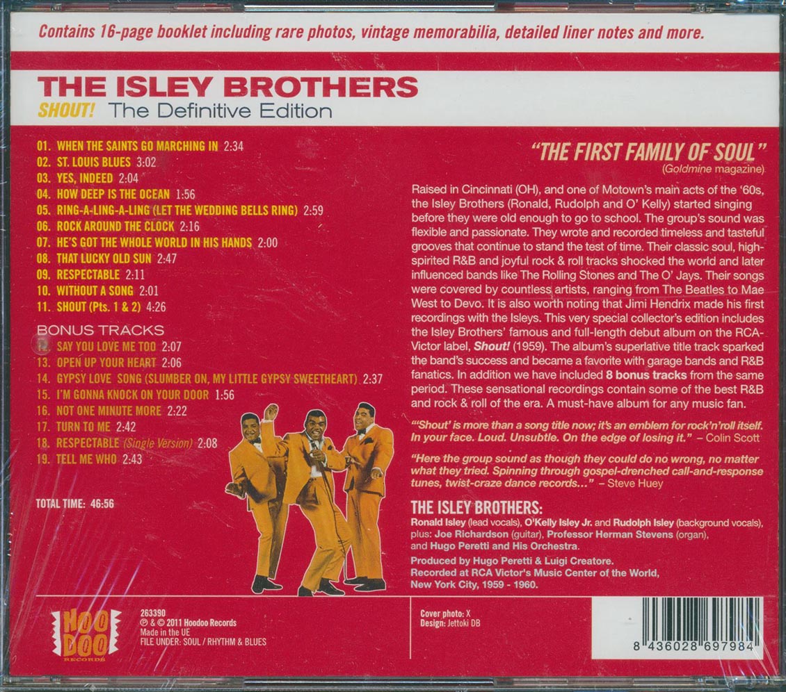 The Isley Brothers - Shout! The Definitive Edition