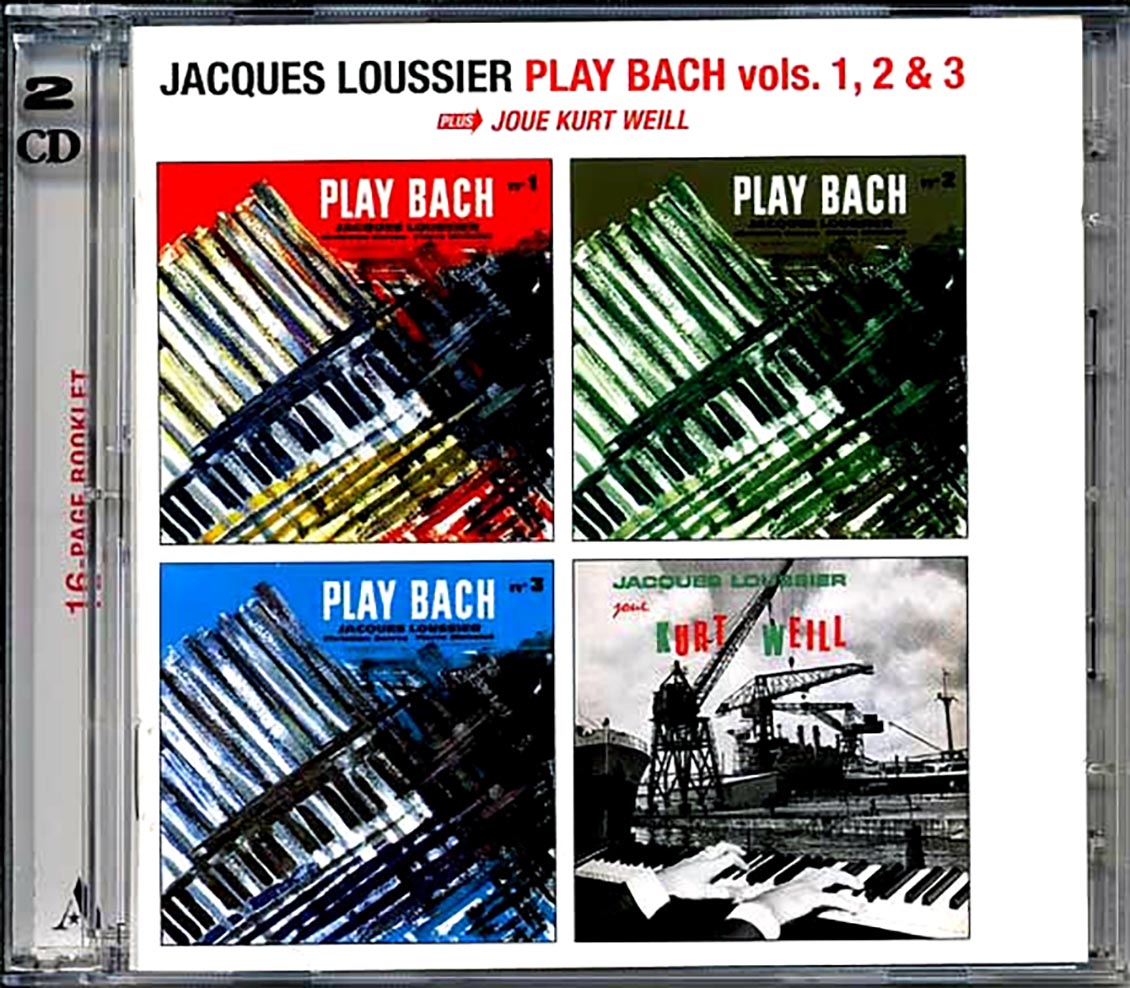 Jacques Loussier - Play Bach Volumes 1, 2 & 3 + Joue Kurt Weill (2xCD)