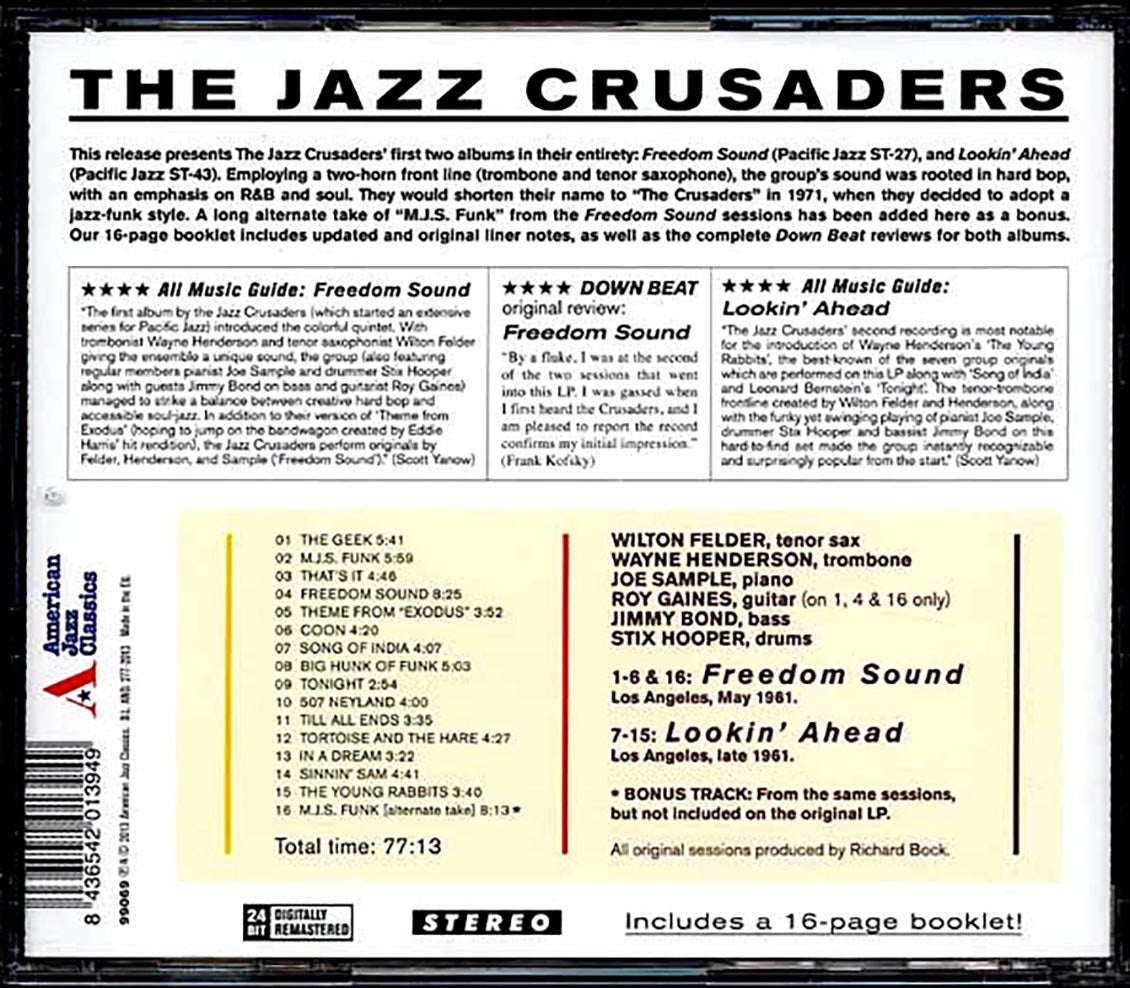 The Jazz Crusanders - Freedom Sound + Lookin' Ahead
